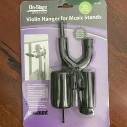 On-Stage Violin Hanger for Music Stands