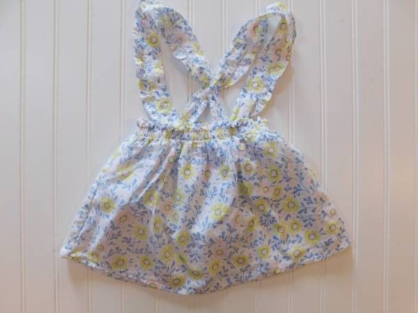 Wonder Nation Girls 18 months floral jumper dress
