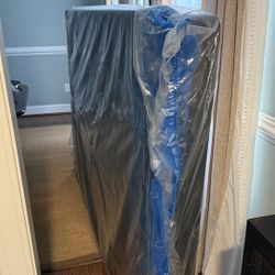 Mattress, Firm Boxspring- Never Used