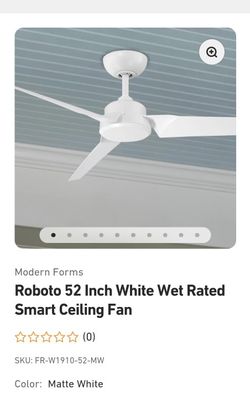 Modern Forms 52" FAN (Matt White)