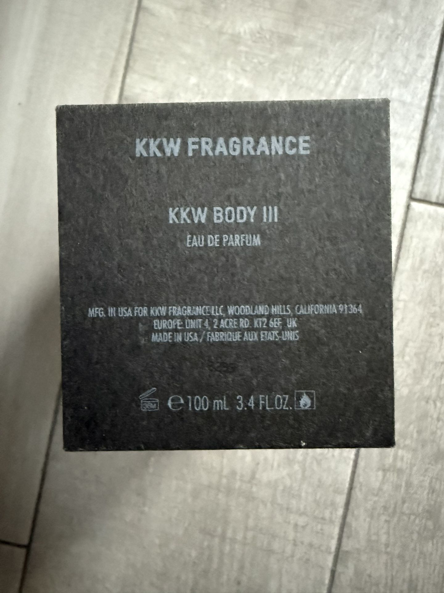 80%-90% Full KKW Fragrance Body First Edition Perfume 3.4 Oz Rare.