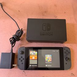 Nintendo Switch Console with Dock and Charger