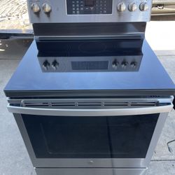GE Electric Stove Stainless Steel With AirFry 