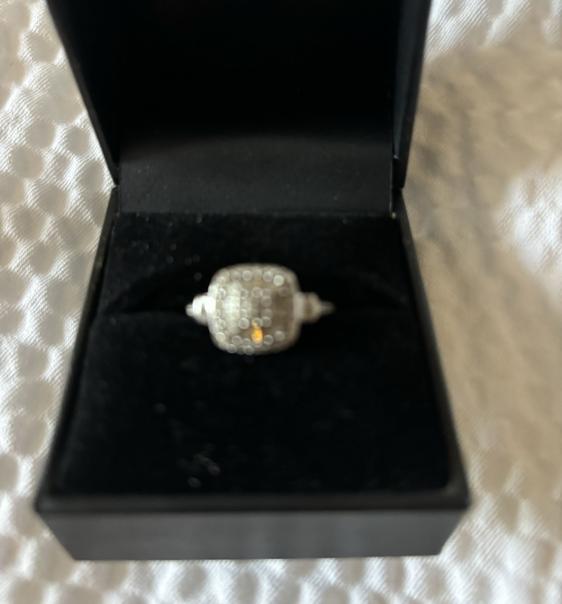 ⭐️ Diamond Vintage Inspired Ring (1/2 ct. t.w.) in 14k White Size 7⭐️