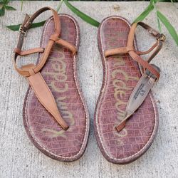 Sam Edelman Women Flat Sandals Size 8