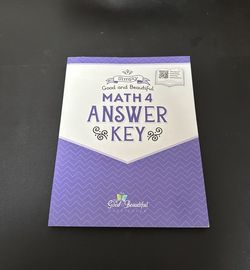 Simply Good And Beautiful Math 4 Answer Key