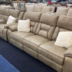 Recliner Sofa & Love Seat