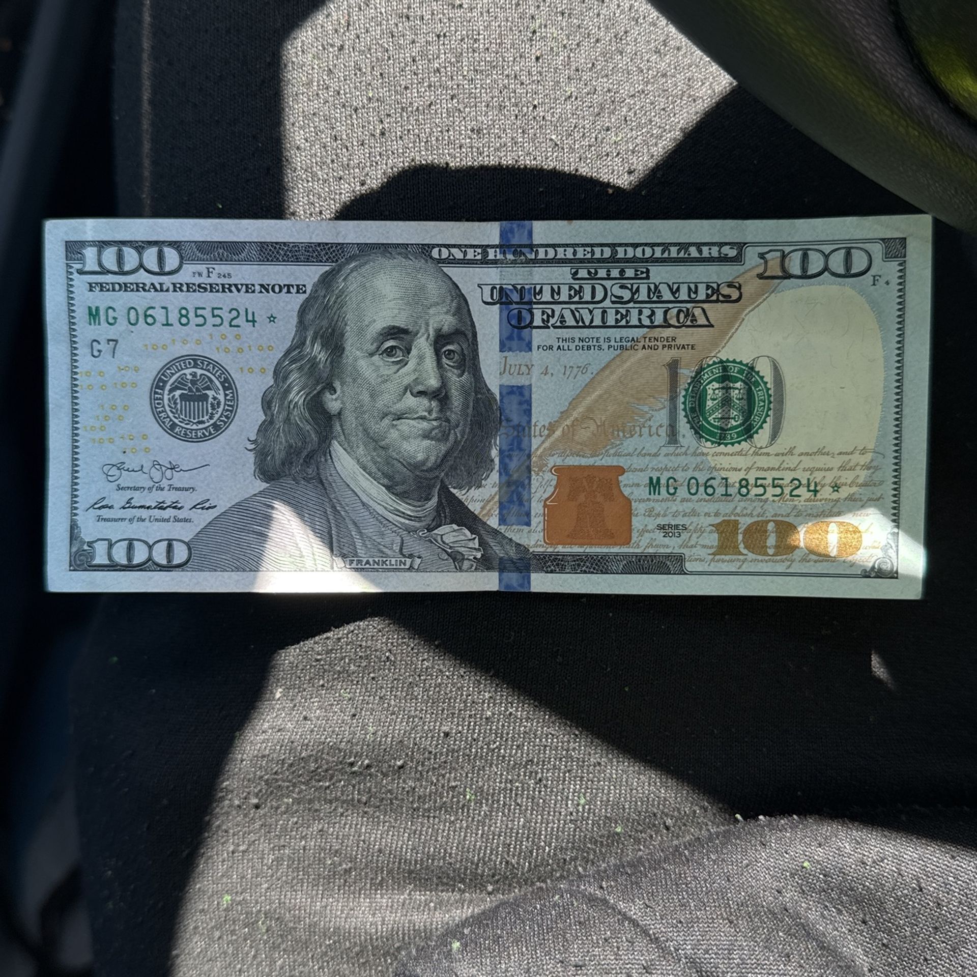100$ Star Note Bill (2013 Series)