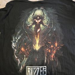 Vintage Blizzard T-Shirt Blizzard Con 2010 Exclusive Sz L