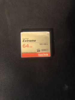 SanDisk 64GB Compact Flash