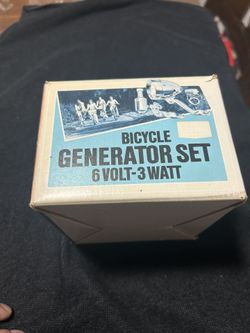 Vintage Bicycle Generator Set.