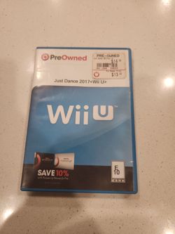 Just Dance 2017 Nintendo Wii U Game