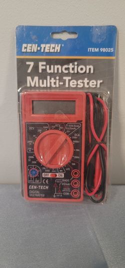 Cen-tech 7 Function Multi Tester