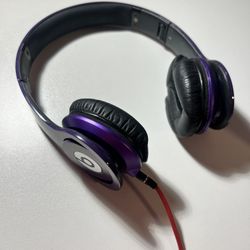 Purple Beats Headphones 