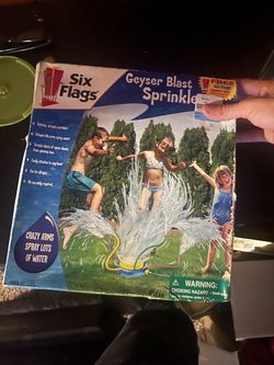 Six Flags Geyser Blast Sprinkler