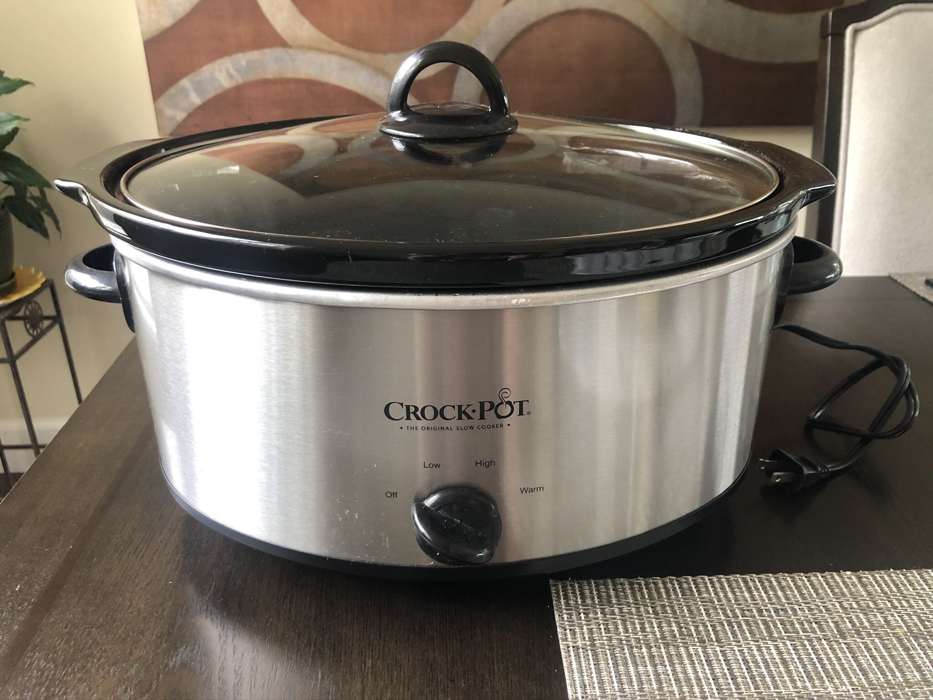 Slow cooker crock pot