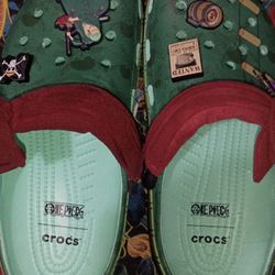 New Crocs “One Piece Ranona and Zoro 