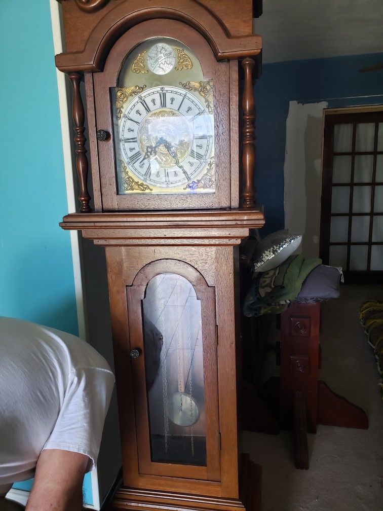 Antique Grandfather Clock