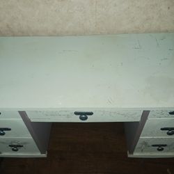 Old Antique Refurbished Desk 