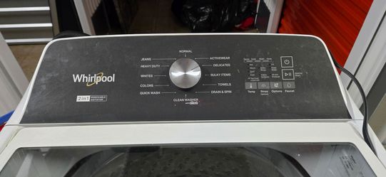 Whirlpool washer dryer set