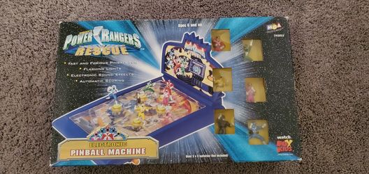 Power Rangers Rescue Electronic Pinball Machine 