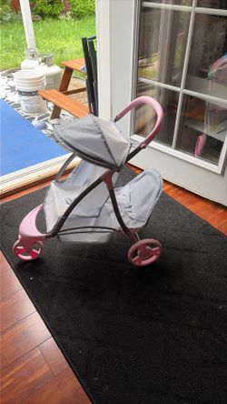 Double baby stroller