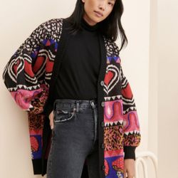 Farmrio Long Cardigan 