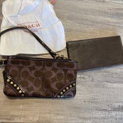 Coach Wristlet