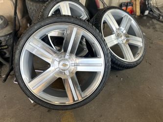 22"  WHEELS TIRE 