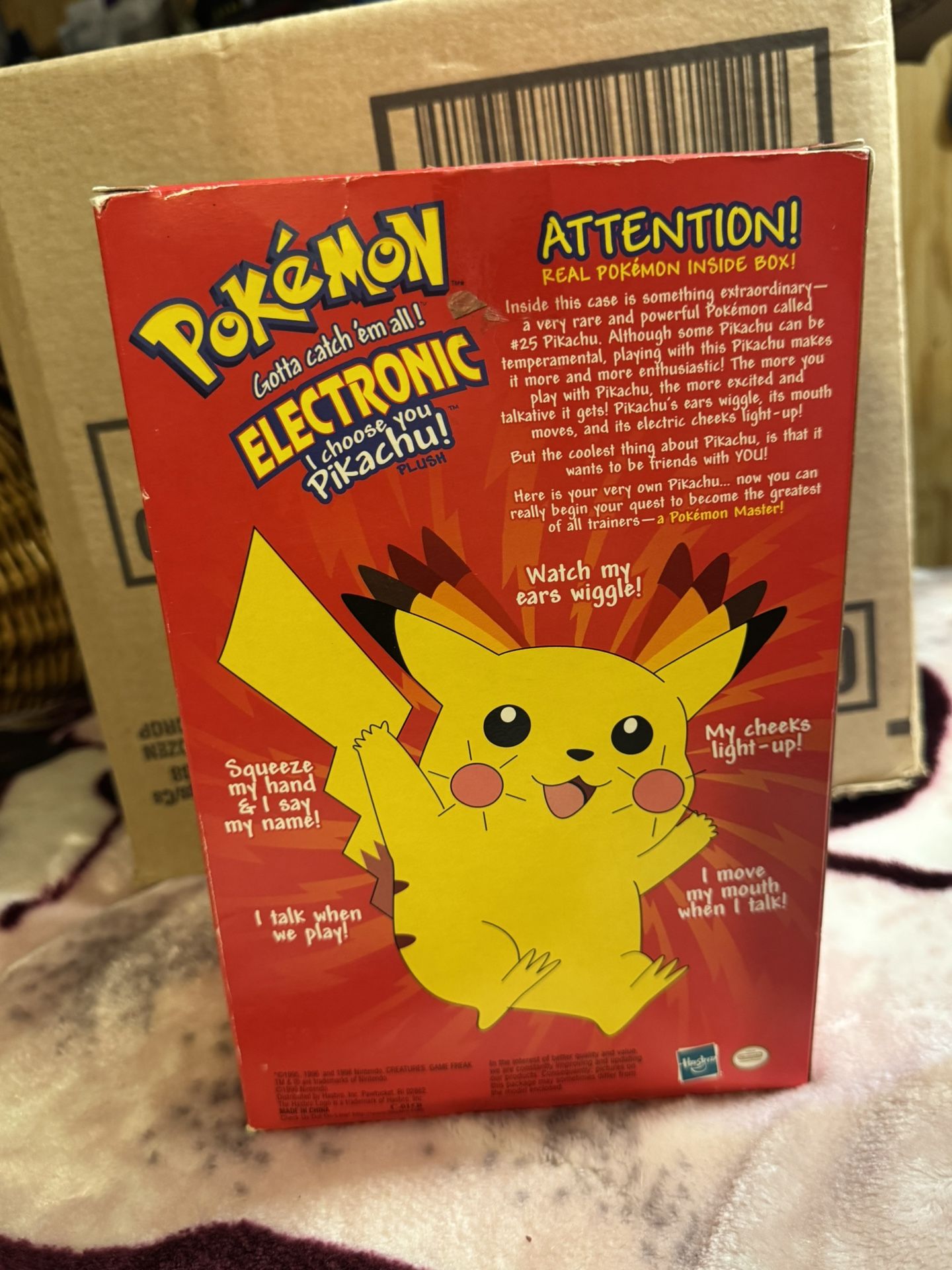 A Electronic I Choose You Pikachu!