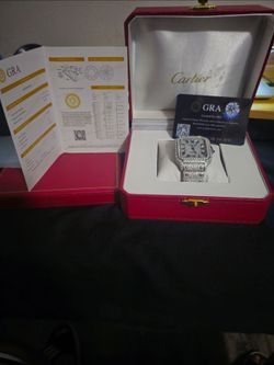 Moissanite watch