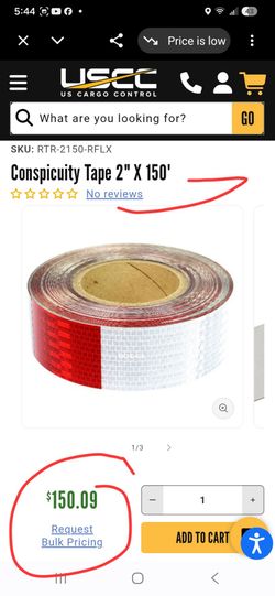 Reflective Tape 150 ft
