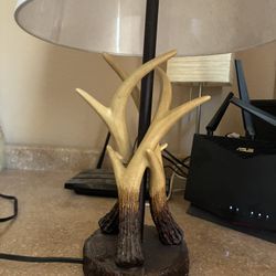 Lamp Deer Antler