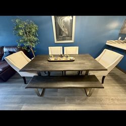 Dining Room Table + Bench