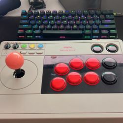 MODDED 8BitDo Arcade Stick With Sanwa