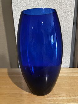 Hortensja Cobalt Blue Vase