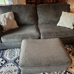Queen Sofa Sleeper & Ottoman