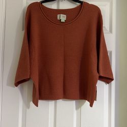 Anthropology Top And Skirt Set