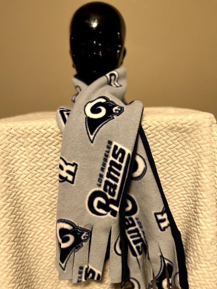 Rams Fringed Scarf 