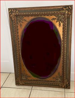 Vintage Gold Pricture Frame 43 X 31 inch's