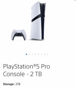 PlayStation 5/ PS5 Pro Console 2TB