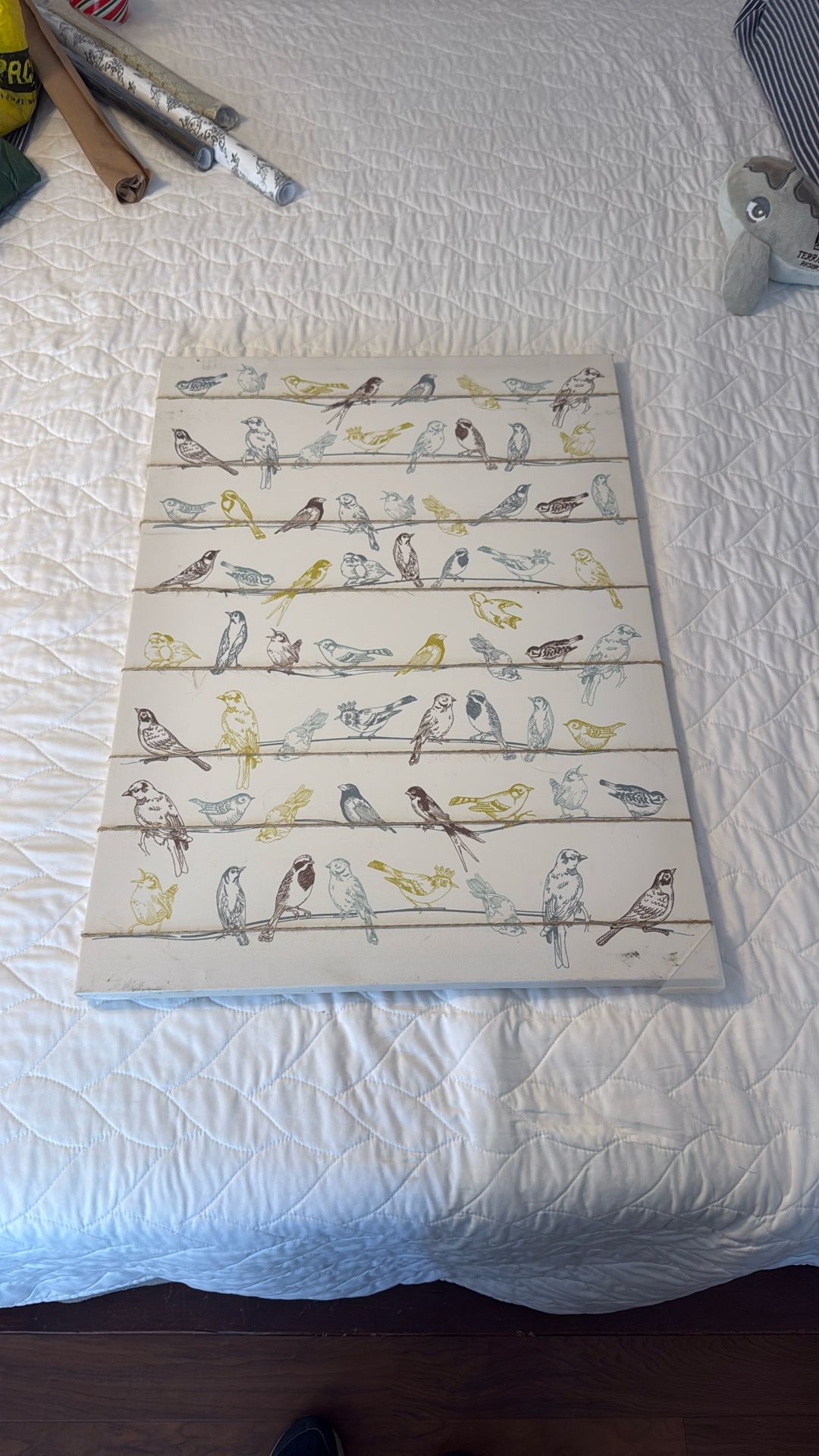 Picture Holder With Twine Lines