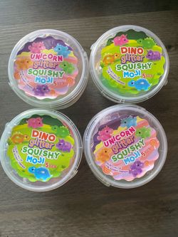 UNICORN/DINO GLITTER SQUISHY