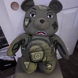 Army Money Bear Backpack