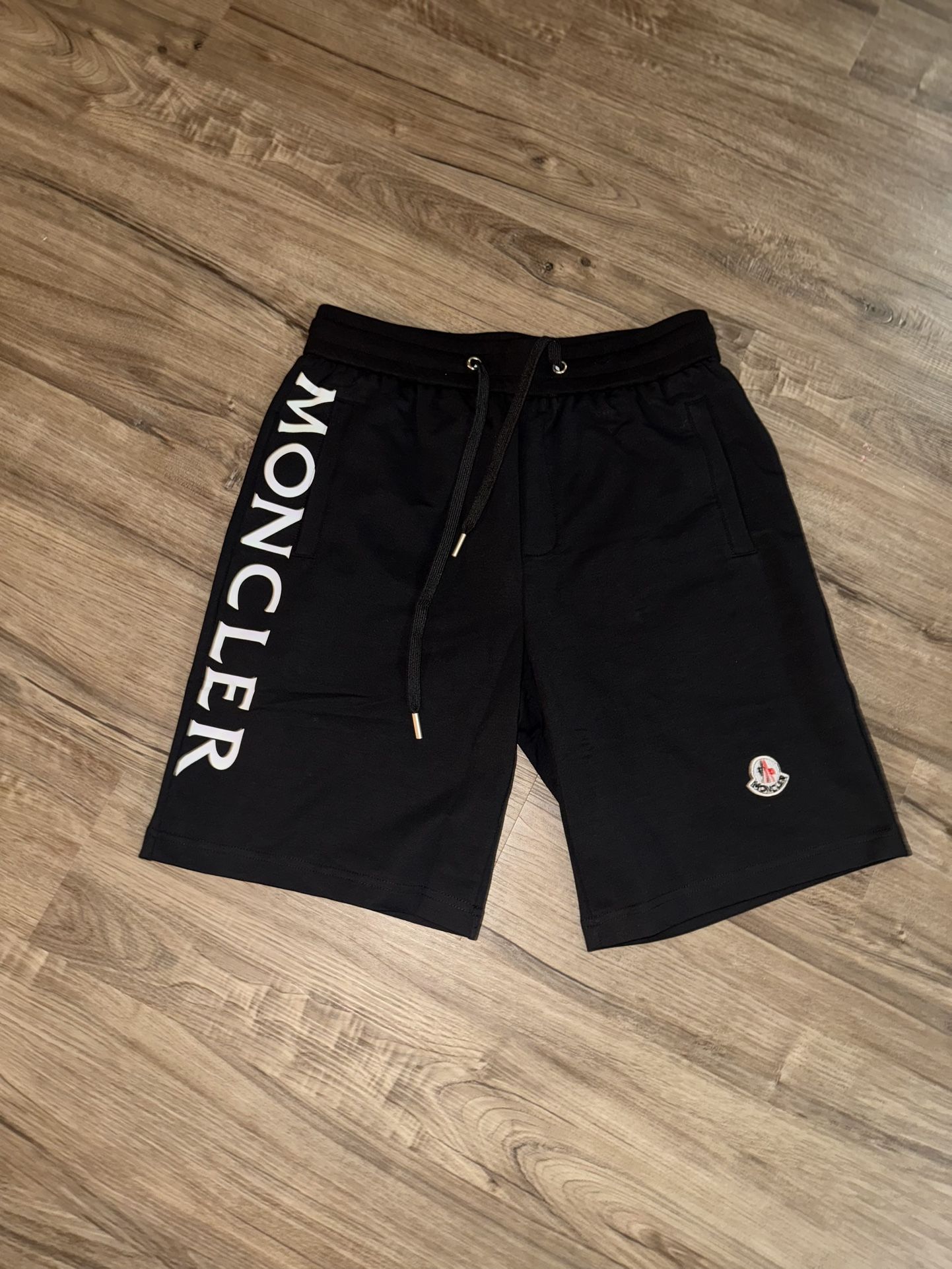 Black MONCLER Shorts Large 