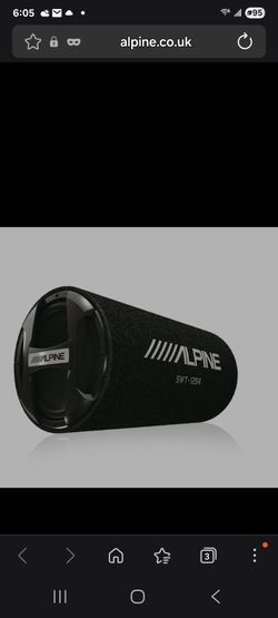 Alpine Bazooka 12inch