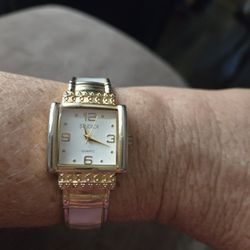 Womans Cuff Bracelet Watch 