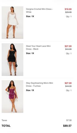 Fashion Nova Dresses