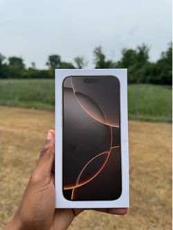 Brand new iPhone 16 pro max
