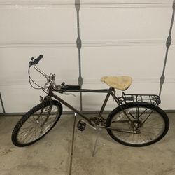 Old And Used Bicycle 